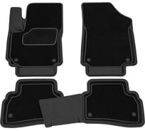 Салонный резиновый коврик REZKON Transformer черный для Hyundai Creta 16-21 3020065100