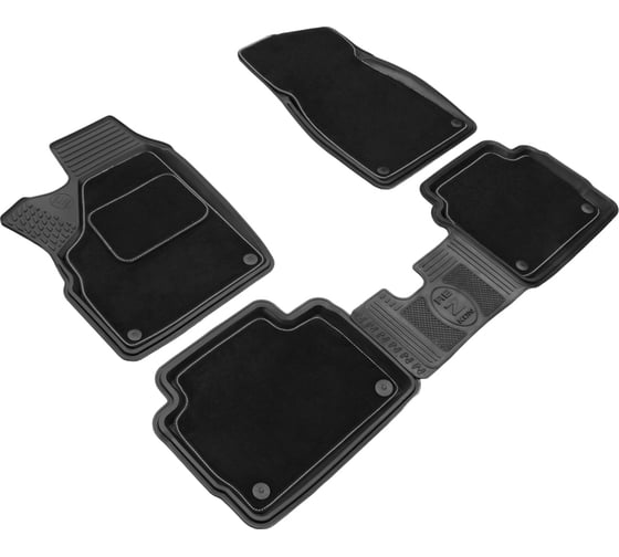 Салонный резиновый коврик REZKON Transformer черный для LADA 4x4 21213-214 Urban 3039035400 1