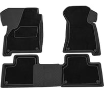 Салонный резиновый коврик REZKON Transformer черный для LADA Priora 2170-2171-2172 3039025300
