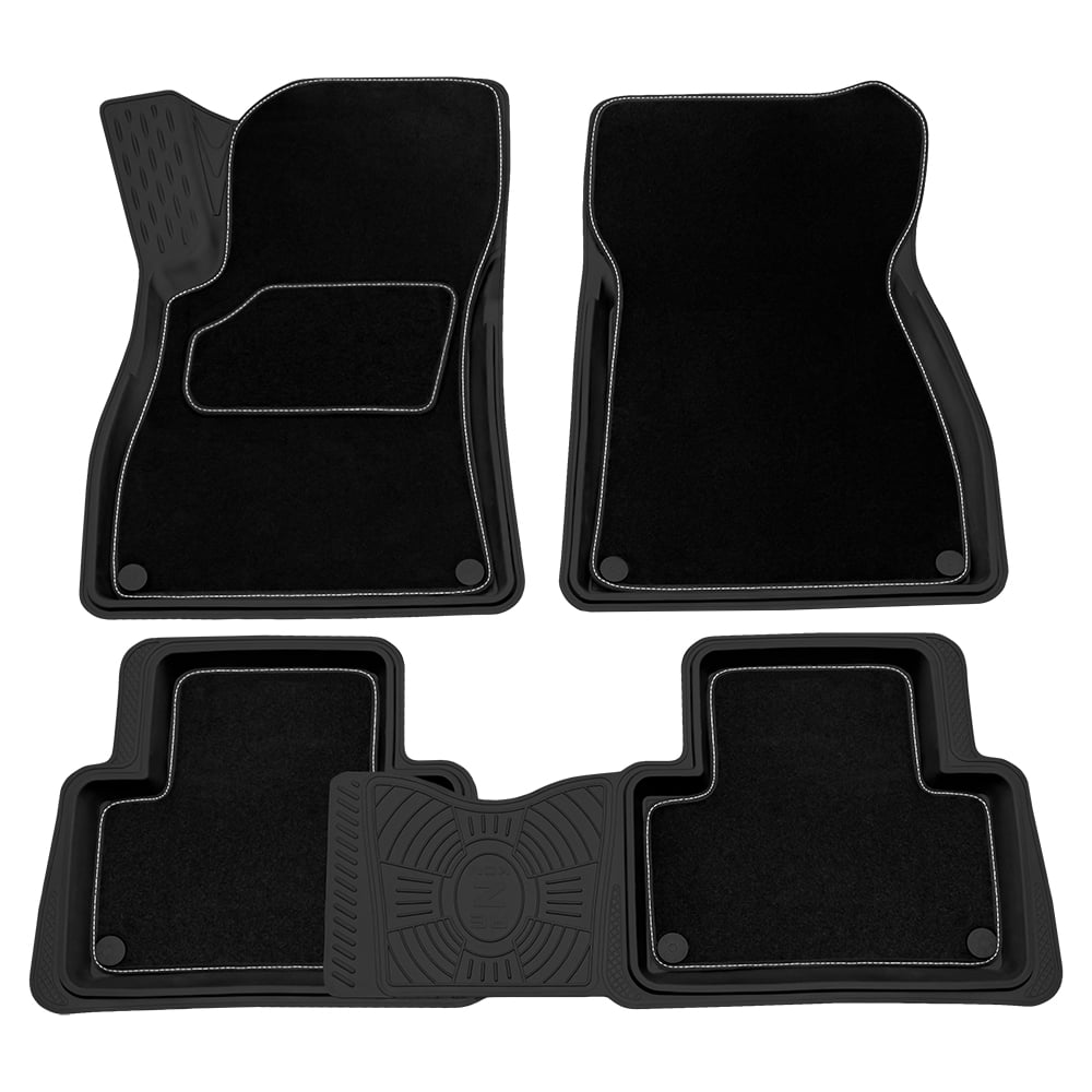 Салонный резиновый коврик REZKON Transformer черный для Nissan Juke 11 ...