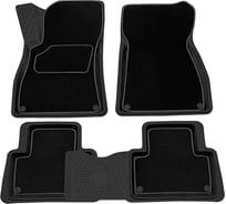 Салонный резиновый коврик REZKON Transformer черный для Nissan Juke 11-19 3025010100