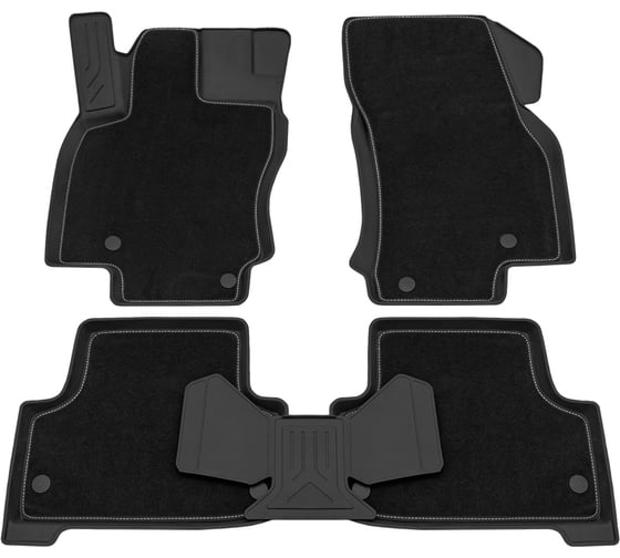 Салонный резиновый коврик REZKON Transformer черный для Skoda Karoq 20-Н.В. Ser.S 3030035100 1