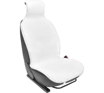 Универсальная накидка REZKON мутон, белый, с кантом, передний ряд сидений 8102005300
