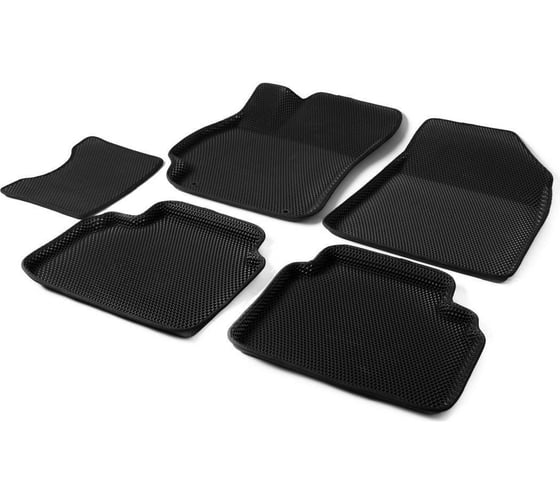 Коврики салона AutoFlex EVA 3D, для Hyundai Elantra VII (CN-7) 2021-, цвет черный 2230601