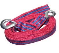 Буксировочный трос ООО ТПК Сигма БОГАТЫРЬ 10 тонн, с 2-мя усиленными крюками, пакет Т156