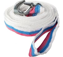 Буксировочный трос ООО ТПК Сигма 10 тонн, крюк-петля, пакет Т120