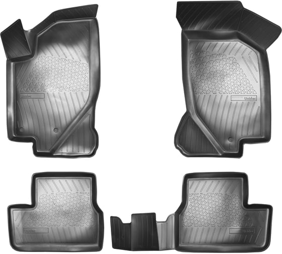 Салонные коврики UNIDEC для VAZ 111 Kalina 3D 2004 VAZ 2190 Granta 3D 2011 Datsun on-DO 3D 2014 NPA11-C94-080 1