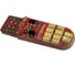 Светодиод Nord-Yada 12V T10 W5W 20x3014SMD c обманкой белый, 2 шт 908826 1
