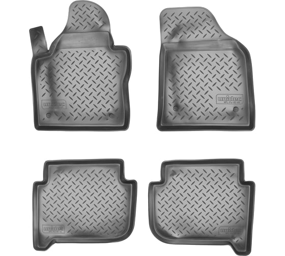 Салонные коврики UNIDEC для Volkswagen Touran 2003 NPL-Po-95-60 1