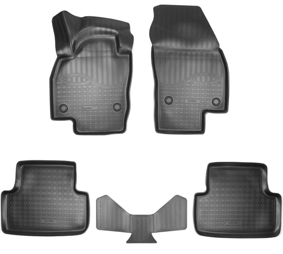 Салонные коврики UNIDEC для Volkswagen T-Cross 3D 2018 NPA11-C95-560