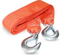 Буксировочный трос ООО ТПК Сигма 12 тонн, с 2-мя крюками, чехол Т36