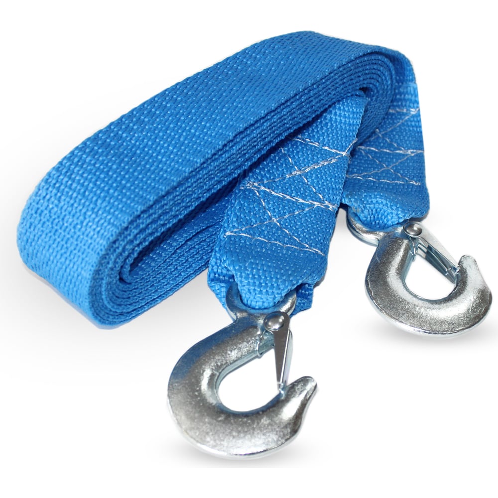 Буксировочный трос ООО ТПК Сигма Омега 5 тонн, с 2-мя крюками, пакет О3 ...