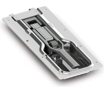 Врезной замок борта Nevpa, оцинкованный 153-02-02-015