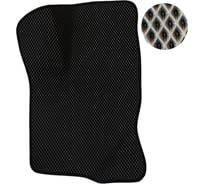 Водительский коврик ЕВА RENAULT MEGANE II 2002-2009 черный 2042159247941