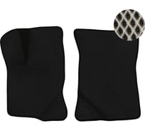 Передние коврики ЕВА TOYOTA HILUX 5 пр.руль 1988-2004 черный 2043311151724