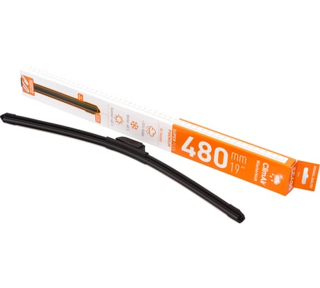 Щетка стеклоочистителя всесезонная бескаркасная SUPER FLEX PREMIUM 19"/480 мм Climair CC480