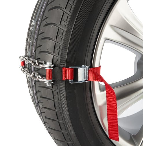 Цепи противоскольжения для легковых авто REXANT колеса 165-205 мм, 2 шт. 07-7021 1