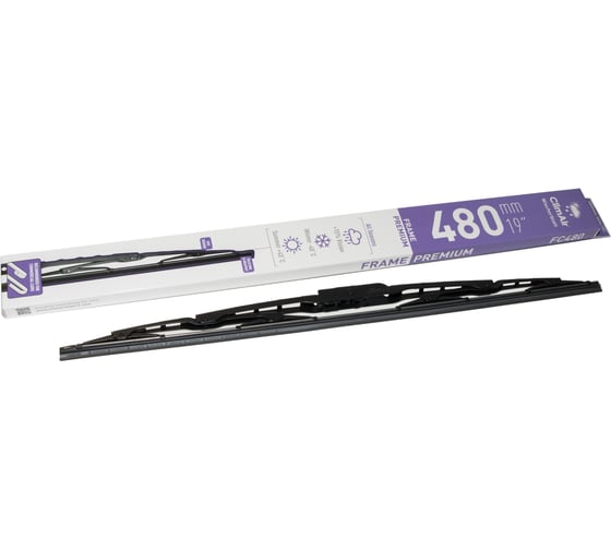 Щетка стеклоочистителя всесезонная каркасная FRAME PREMIUM 19"/480 мм Climair FC480