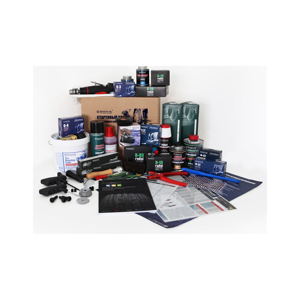 Стартовый набор для легкового шиномонтажа Rossvik SET.ST.0.1 - выгодная ...