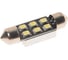 Автолампа Megapower C5W SV8,5 6 SMD 2835 WHITE 6000K 36мм 90лм 24V M-70252W-24 1