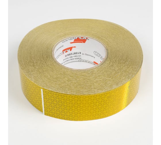 Желтая светоотражающая лента для контурной маркировки Partex ORALITE 50x0,05м/рул. НФ-00000079-1
