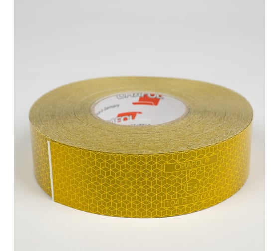 Желтая светоотражающая лента для контурной маркировки Partex ORALITE 50x0,05м/рул. НФ-00000079-1