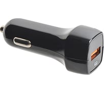 Автомобильный адаптер/блок питания Robiton QCharger/Auto 12-24V + MicroUSB, 1м 15897