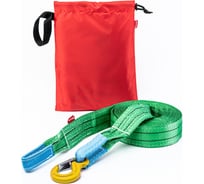 Усиленный буксировочный трос Tplus 12 т 4 м Крюк/Петля T014667