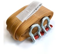 Буксировочный трос ТамбовТехСнаб  36т 8м  двухслойный, усиленный 7930124369086