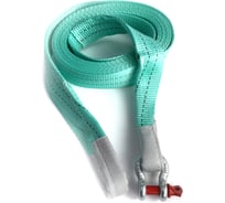 Буксировочный трос ТамбовТехСнаб 6/9т 20м скоба/петля 7930124362346