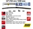 Щетка стеклоочистителя задняя 13"/33 см REAR FLAT, в комплекте 4 адаптера Alca 001340 5
