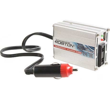 Инвертор CN100USB 100W Robiton 15833