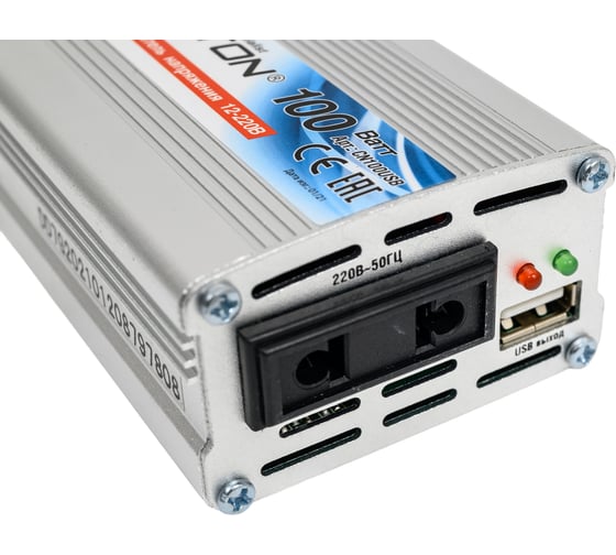 Инвертор CN100USB 100W Robiton 15833