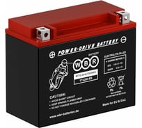 Мото аккумулятор WBR MT12-20-A MF УТ-00002705
