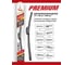 Щетка с/о бескаркасная PREMIUM 19"/48 см, 7 адаптеров SKYBEAR 701190 2