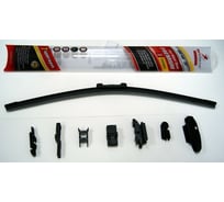 Щетка с/о бескаркасная PREMIUM 20"/50 см, 7 адаптеров SKYBEAR 701200