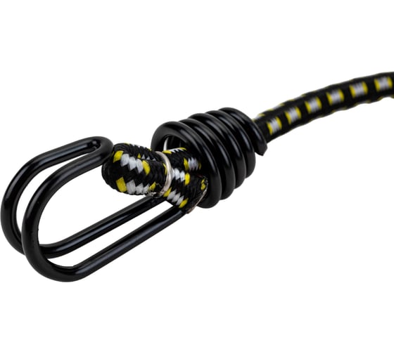 Крепежный шнур STAYER резиновый 60 см c двойным стальным крюком 2 шт 40506-060