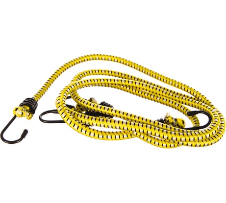 Крепежный шнур STAYER резиновый 100 см d 7 мм со стальными крюками 2 шт. 40505-100_z01