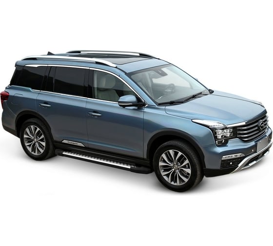 Пороги на автомобиль Rival Bmw-Style круг для GAC GS8 Гак джи эс 8 I 2019-н.в. D180AL.9201.1 1