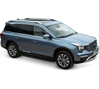 Пороги на автомобиль Rival Premium-Black для GAC GS8 Гак джи эс 8 I 2019-н.в. A180ALB.9201.1