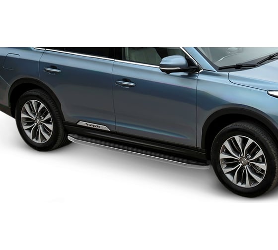 Пороги на автомобиль Rival Premium для GAC GS8 Гак джи эс 8 I 2019-н.в., 180 см A180ALP.9201.1