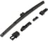 Щетка стеклоочистителя задняя гибридная 11"/280 мм REAR FLAT, с адаптерами Heyner 001120 1