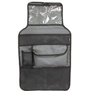 Органайзер Tplus на спинку сиденья с креплением для планшета Ultra М2 оксфорд 600, т.серый T019277