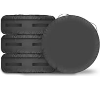 Чехлы для хранения колес автомобилей Tplus класса Компактный кроссовер, R16-18 чёрный T015102