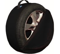 Комплект чехлов для хранения колес Tplus 650x220 мм оксфорд 240, чёрный T009972