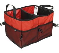 Складной органайзер в багажник Tplus PRO M2 оксфорд 600, красный T017077