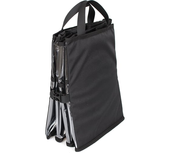 Складной органайзер в багажник Tplus PRO Glass M3 оксфорд 600, чёрный T017093