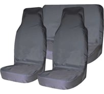 Комплект грязезащитных чехлов Tplus в автомобиль а/м УАЗ ПАТРИОТ серый T014062