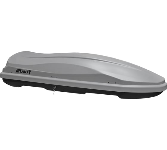 Багажный бокс на крышу ATLANT Breeze XL Carbon 450 л, серый, карбон, матовый 24520 1