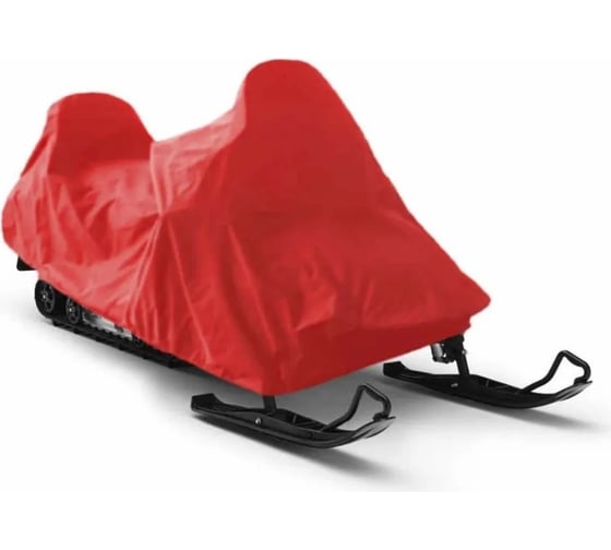 Чехол для снегохода Tplus Polaris IQ LXT 3200x1140x1220 мм оксфорд 600, красный T001619 1